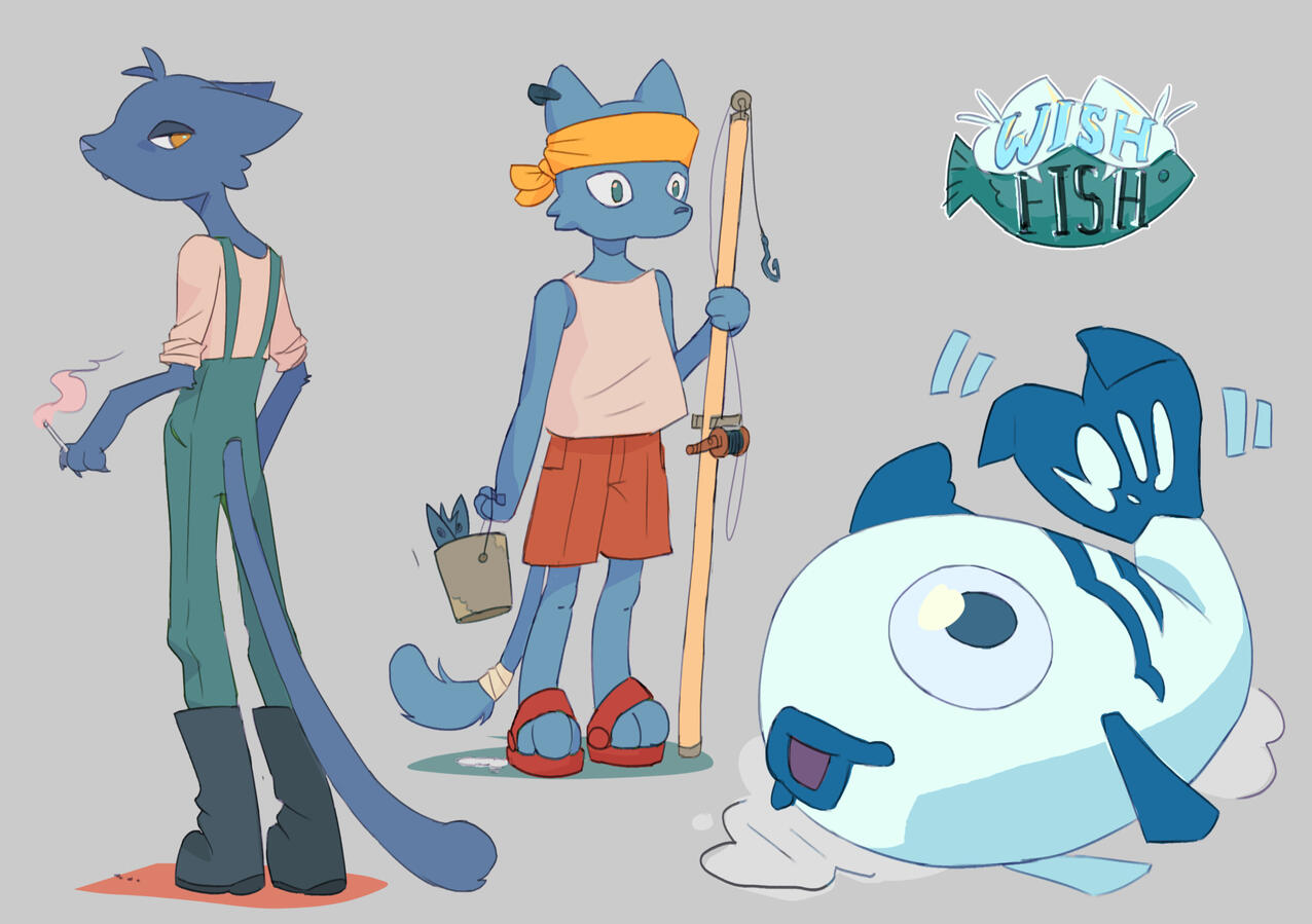 Wish Fish - Characters